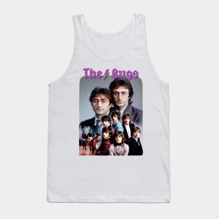 Cursed Classic Rock Band PARODY "The Bugs" Funny Poser Retro 90's Glamour Shot Portrait Tank Top